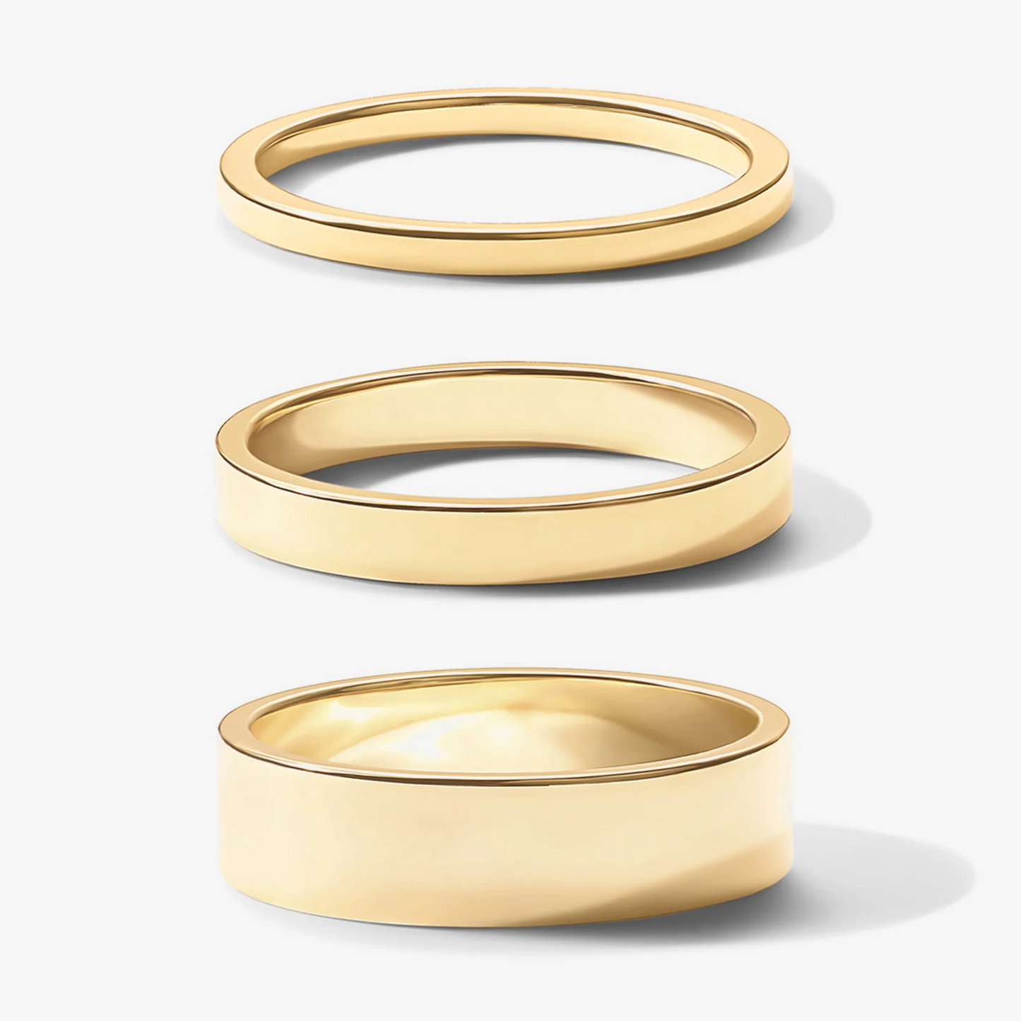 Classic Stacking Ring Set Gift for Her