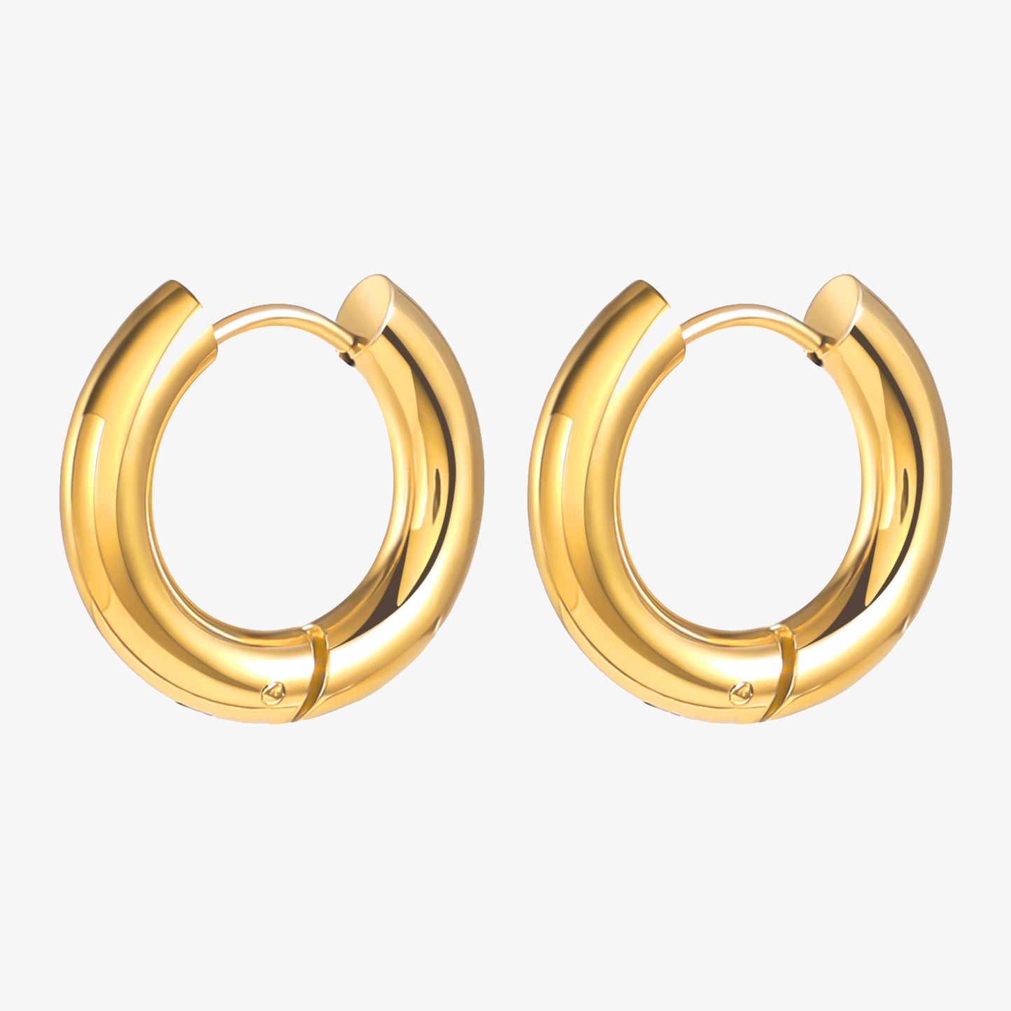 Gold Chunky Hoop Earrings Gifts for Her