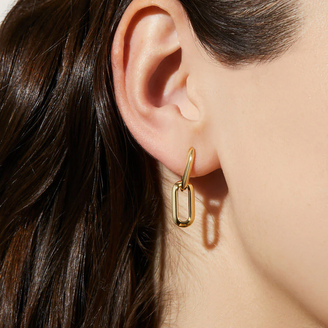 Double Hoop Earrings Gift for Her